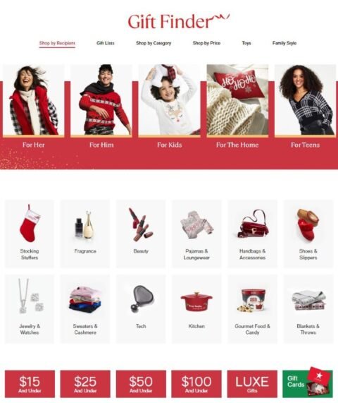 Guía De Regalos Para Navidad De Macys 2022 Cuponeandote 9825