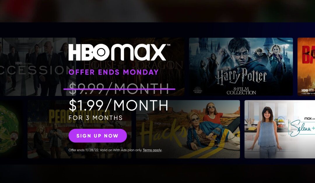 Aprovecha 3 Meses de HBO Max Por SOLO $1.99 Mensual | Termina el Lunes