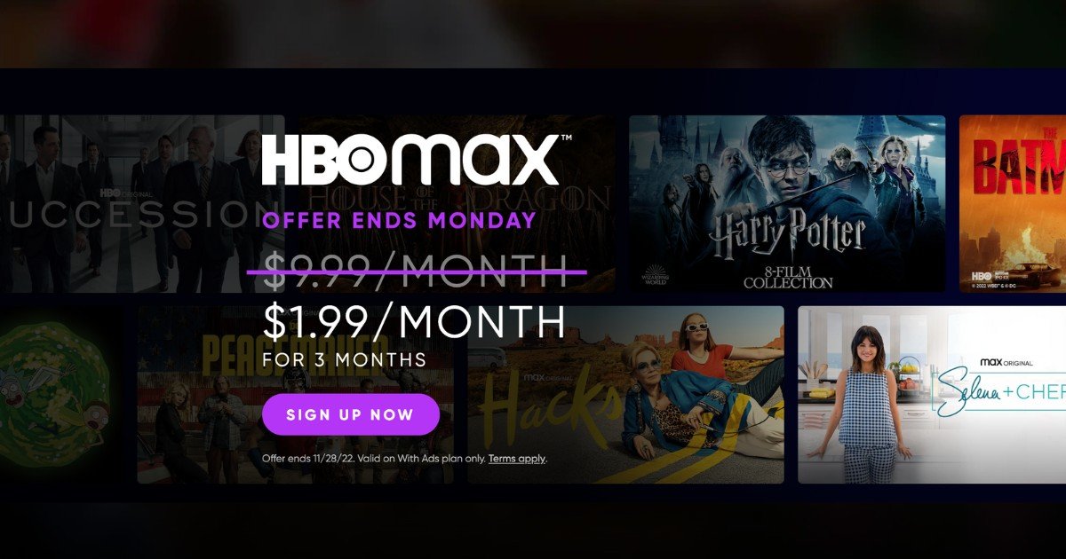 Aprovecha 3 Meses De HBO Max Por SOLO $1.99 Mensual | Termina El Lunes