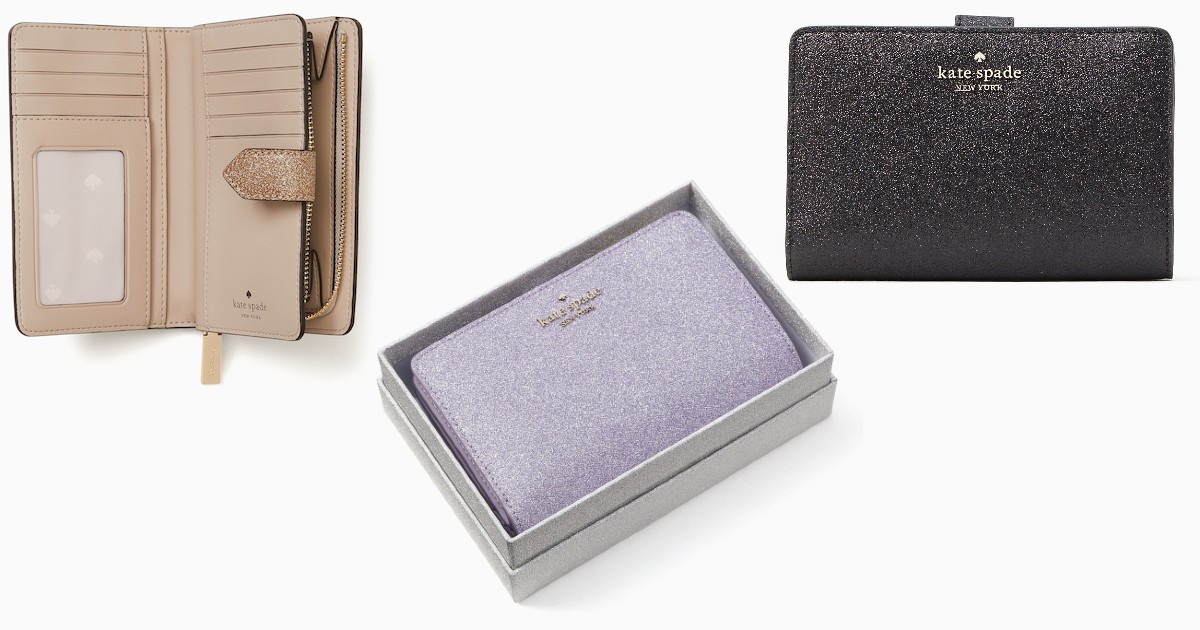 Kate Spade Tinsel Boxed Medium Compartment Wallet