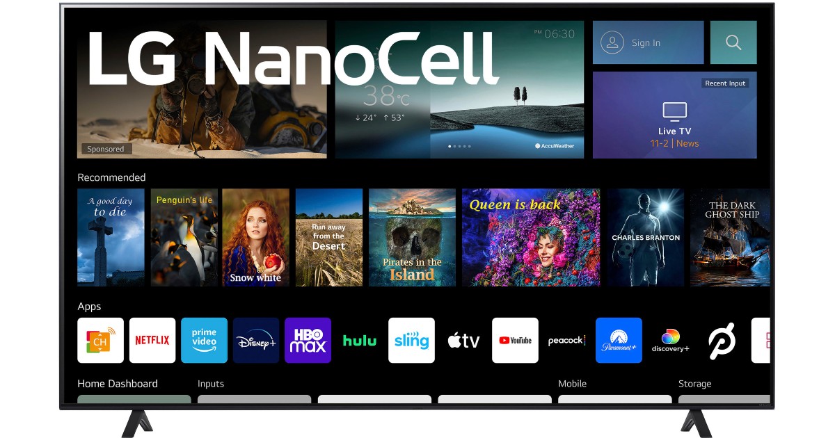 LG NanoCell LED 4K UHD Smart webOS TV 50-In