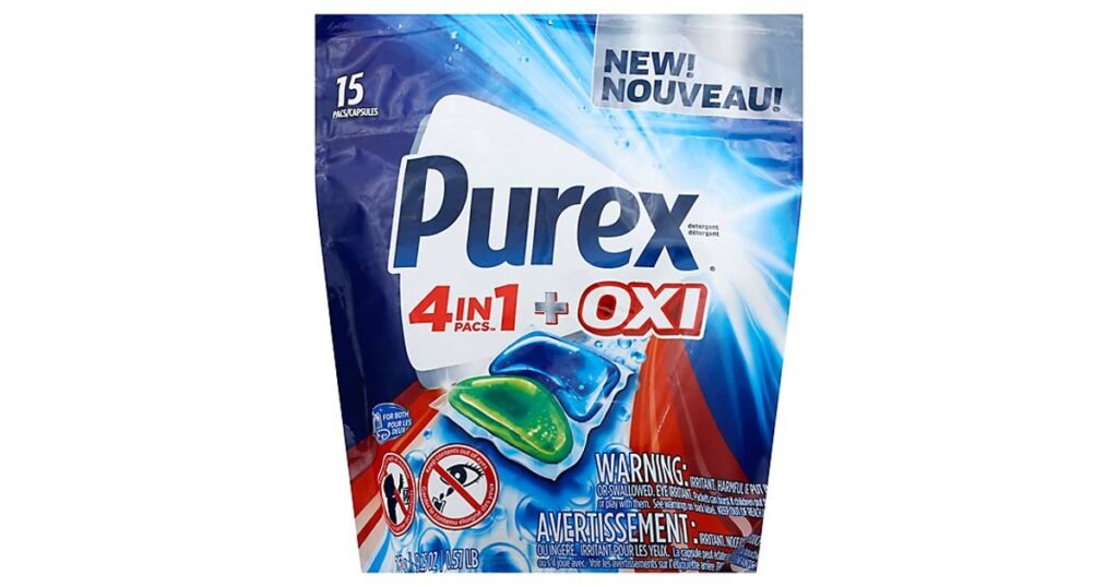 Purex 4-in-1 Plus OXI Laundry Pacs