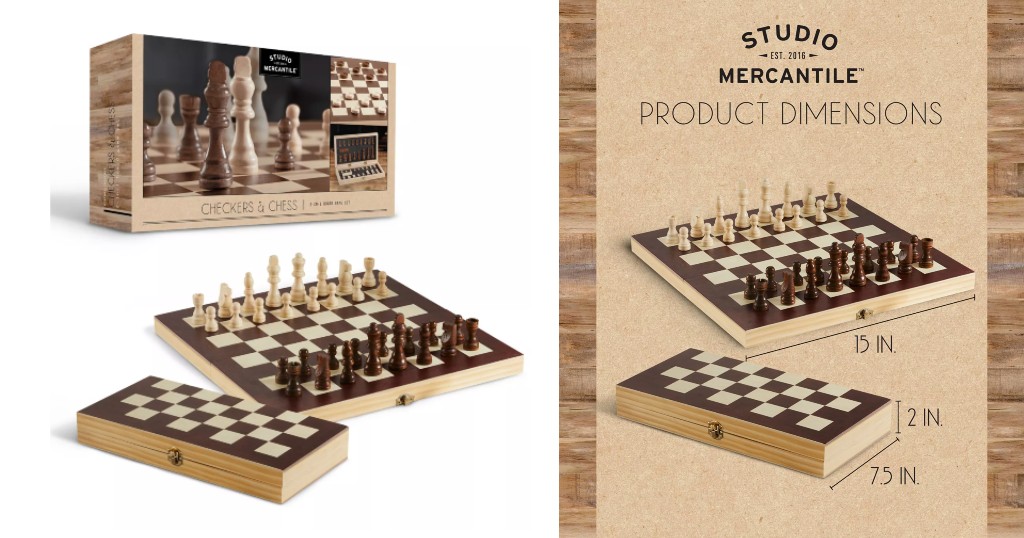 Juego-Studio-Mercantile-2-in-1-Checkers-and-Chess-Wood
