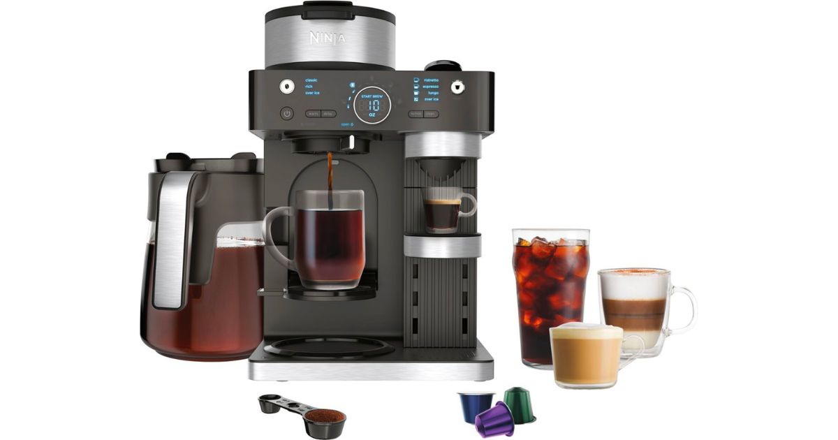 Ninja - 7 Style Espresso & Coffee Barista System