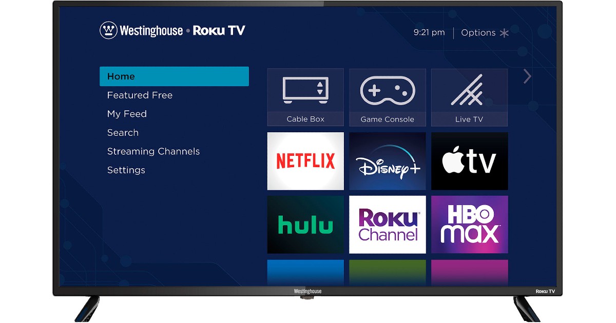 Westinghouse 43-In 4K UHD Smart Roku TV with HDR