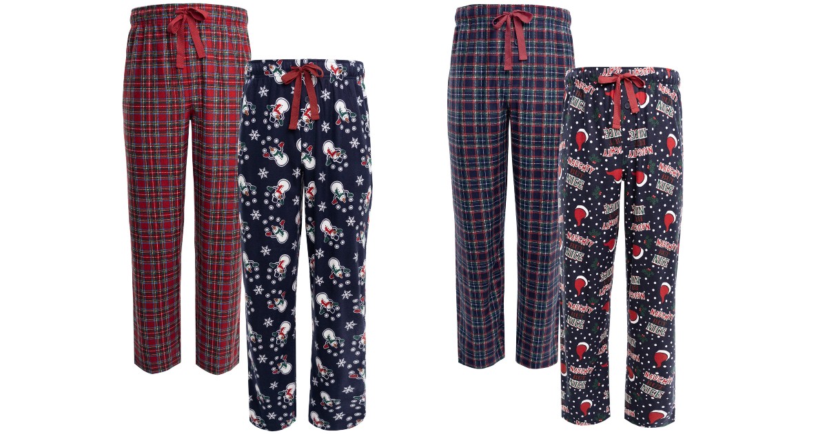 Fruit of the Loom Pajama Pants 2-Packs