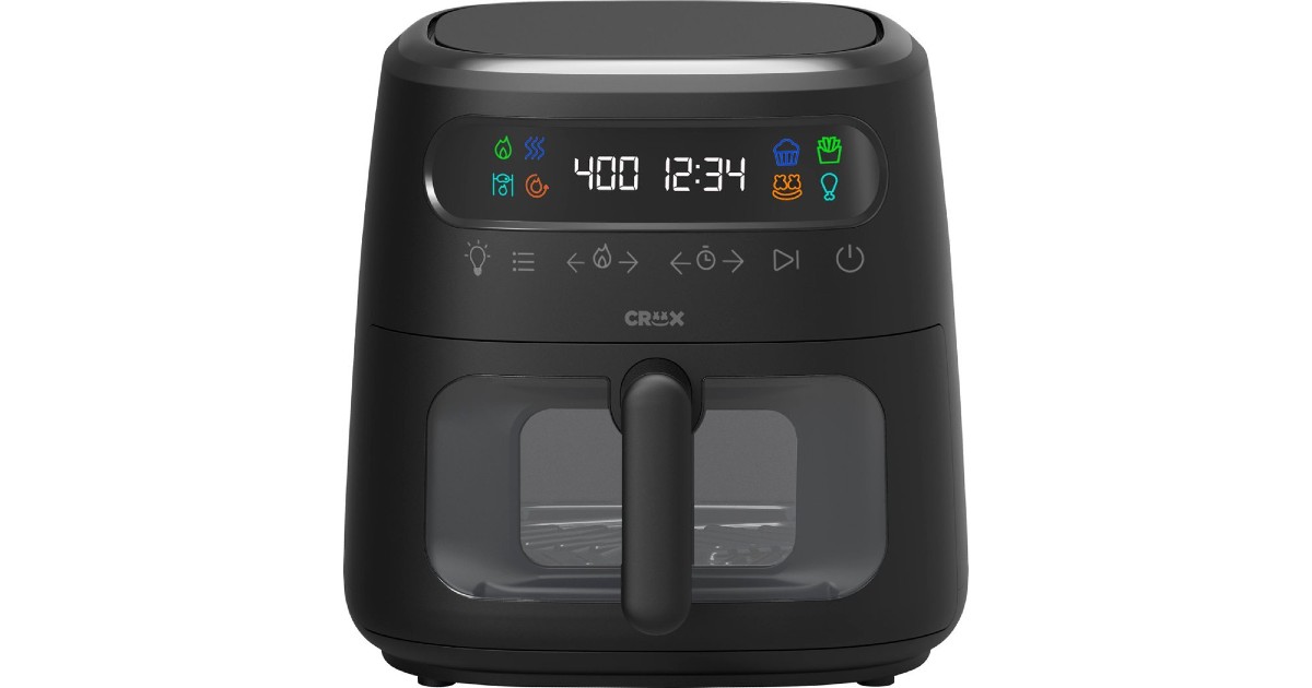 CRUX Marshmello 8-Qt Digital Air Fryer Kit