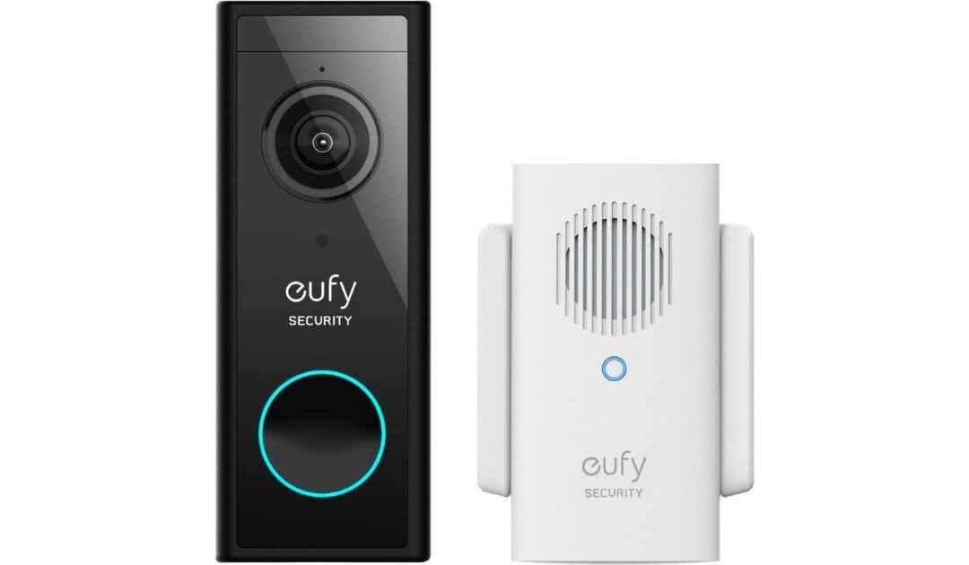 eufy Security Smart Wi-Fi Video Doorbell 2K a solo $109.99 en Best Buy (Reg. $180)