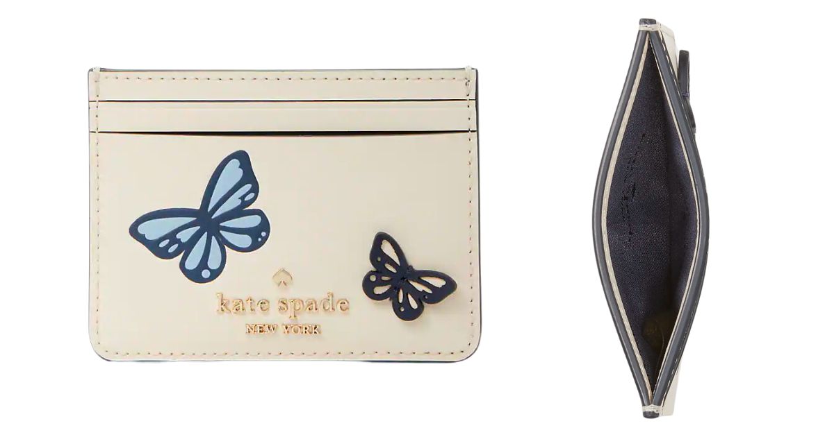 Kate Spade Butterfly Card Holder