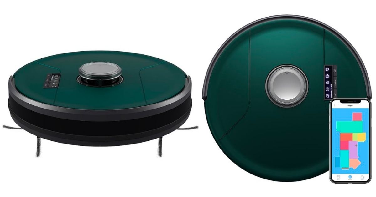 bObsweep PetHair SLAM Wi-Fi Connected Robot Vacuum and Mop