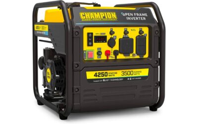 Generador Champion Power Equipment 4250-Watt SOLO $405.88 (Reg. $994)