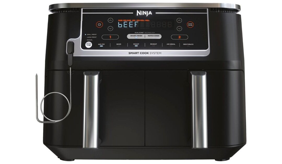 Ninja Foodi 6-in-1 10-qt XL 2-Basket Air Fryer SOLO $169.99 en Best Buy (Reg. $250)