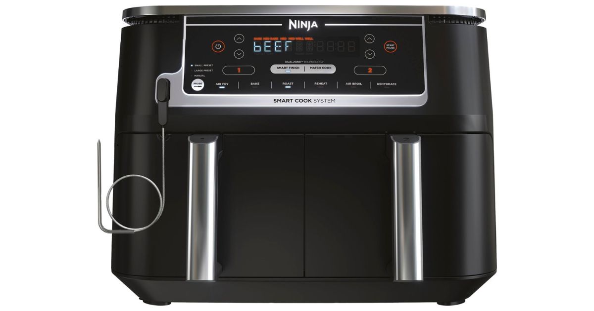Ninja - Foodi 6-in-1 10-qt. XL 2-Basket Air Fryer
