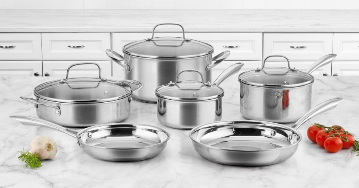 Set Clásico de Utensilios de Cocina Cuisinart en Stainless Steel