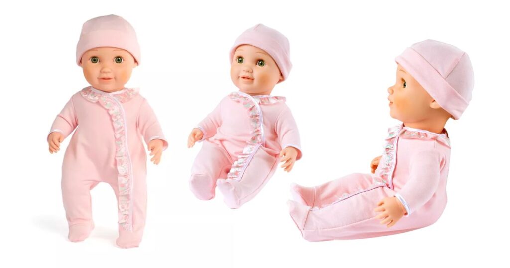 Muneca-You-Me-Baby-So-Sweet-Nursery-Doll-with-Pink-Outfit