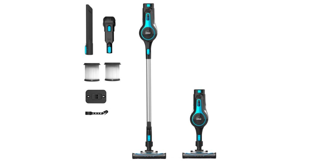 INSE Cordless Vacuum Cleaner 6-in-1 Rechargeable