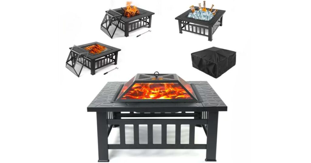 Fire Pit 3-in-1