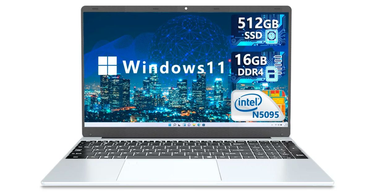 Laptop KUU 15.6-in Intel Celeron N5095