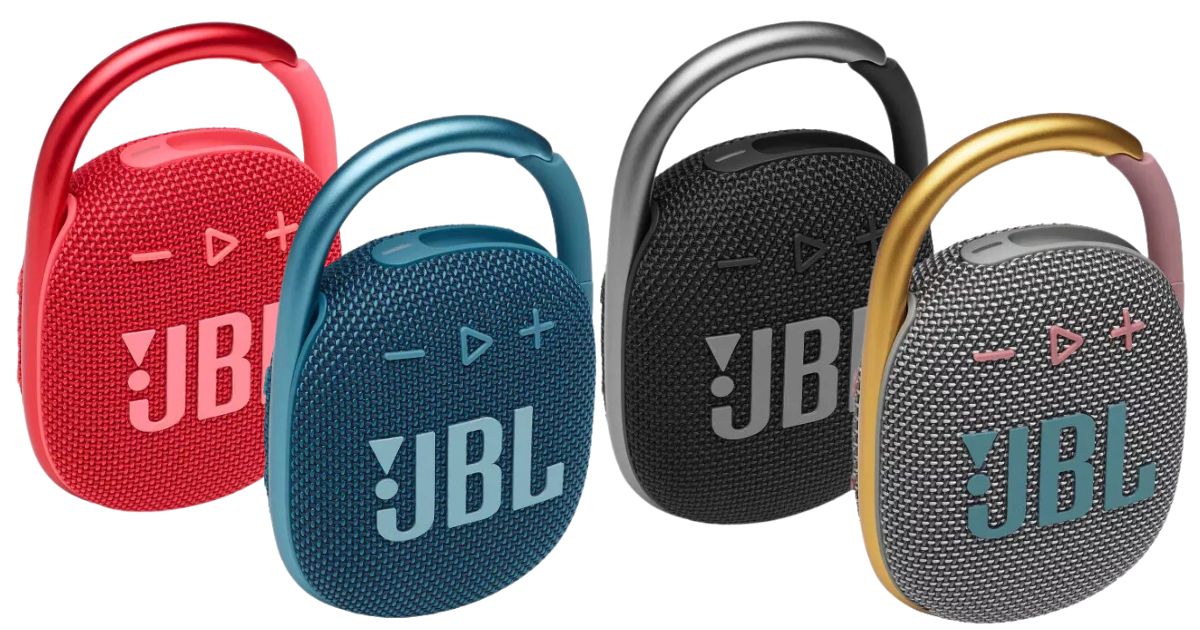 Bocina Portátil JBL Clip 4 Bluetooth Waterproof