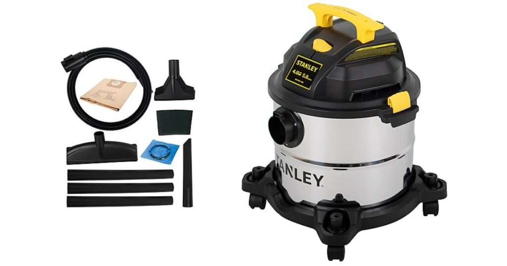 Vacuum Stanley para SecoHúmedo 5-Gal