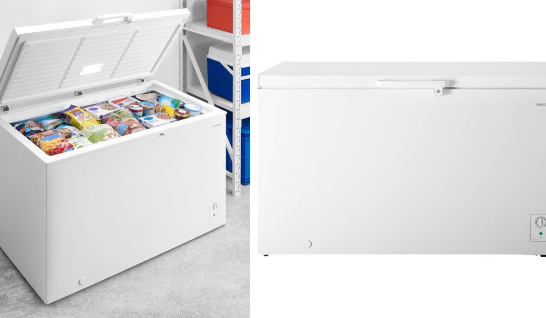 Insignia Chest Freezer 14.0 Cu. Ft. a solo $349.99 en Best Buy (Reg. $550)