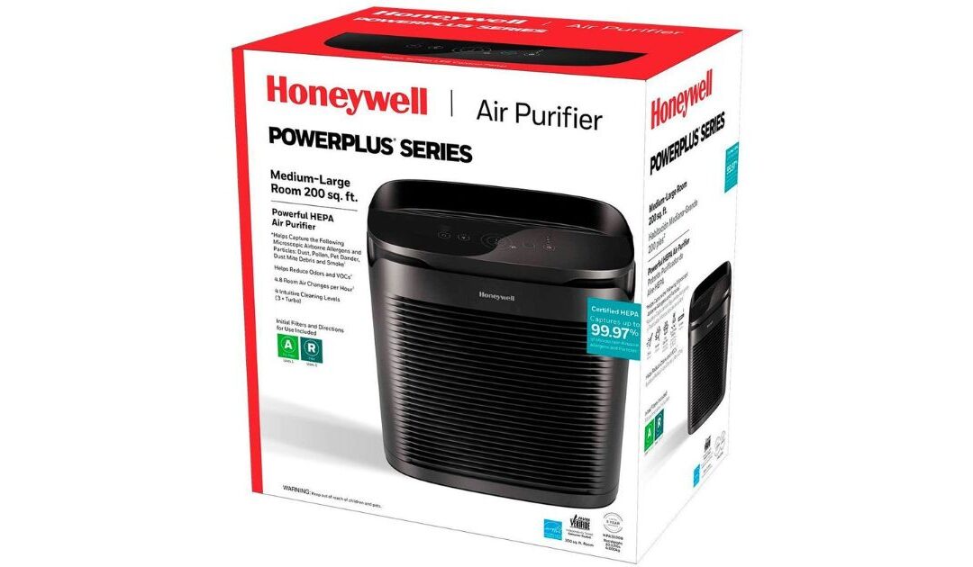 Purificador de Aire Honeywell PowerPlus 200 Sq. Ft. a solo $89.99 en Best Buy (Reg. $160)