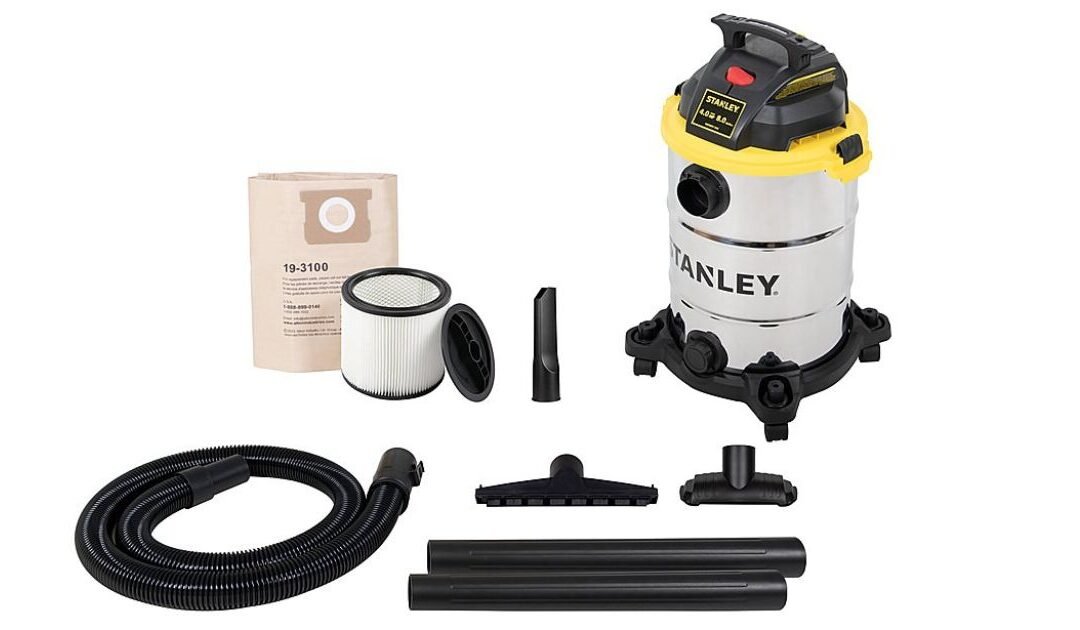 Vacuum Stanley para Seco/Húmedo 8-Gal SOLO $54.99 (Reg. $100)