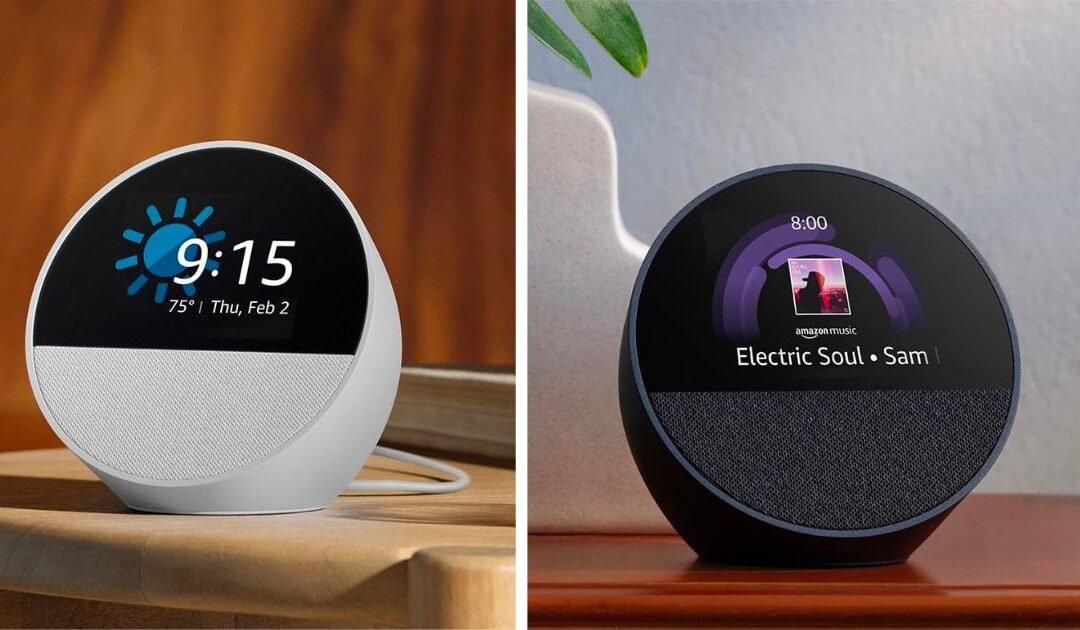 All-new Amazon Echo Spot 2024 SOLO $44.99 (Reg $80)