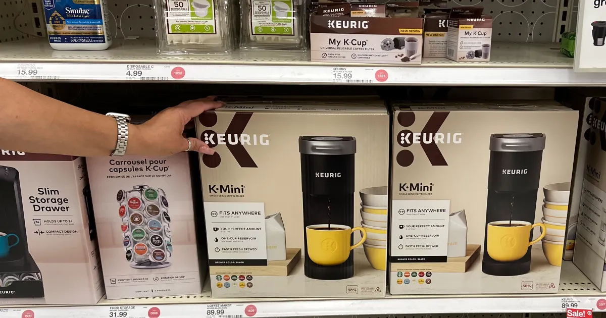 Cafetera Keurig K-Mini K-Cup Pod