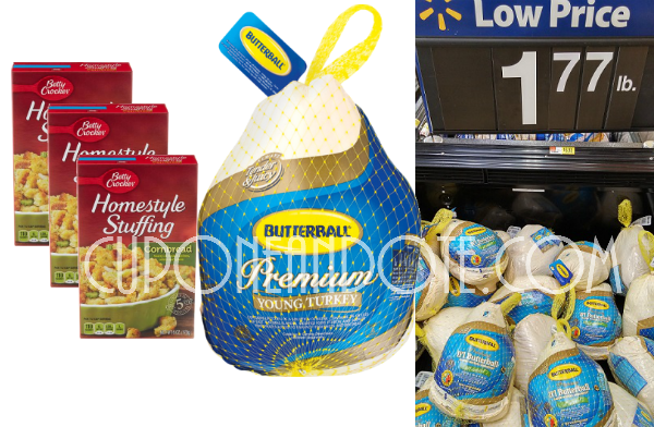 Butterball Turkey a solo $9.90 en Walmart