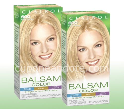 Clairol Balsam Hair Color a solo $0.90 en WinCo