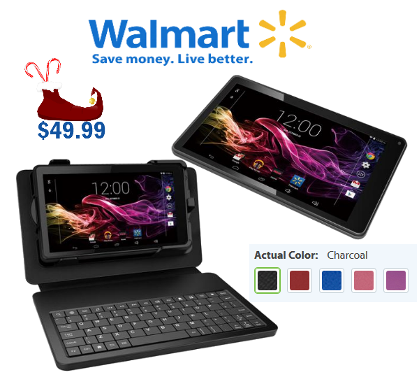 RCA 7 Tablet 8GB Quad Core with KeyboardCase